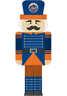 New York Mets 31 Inch Nutcracker Leaner Sign
