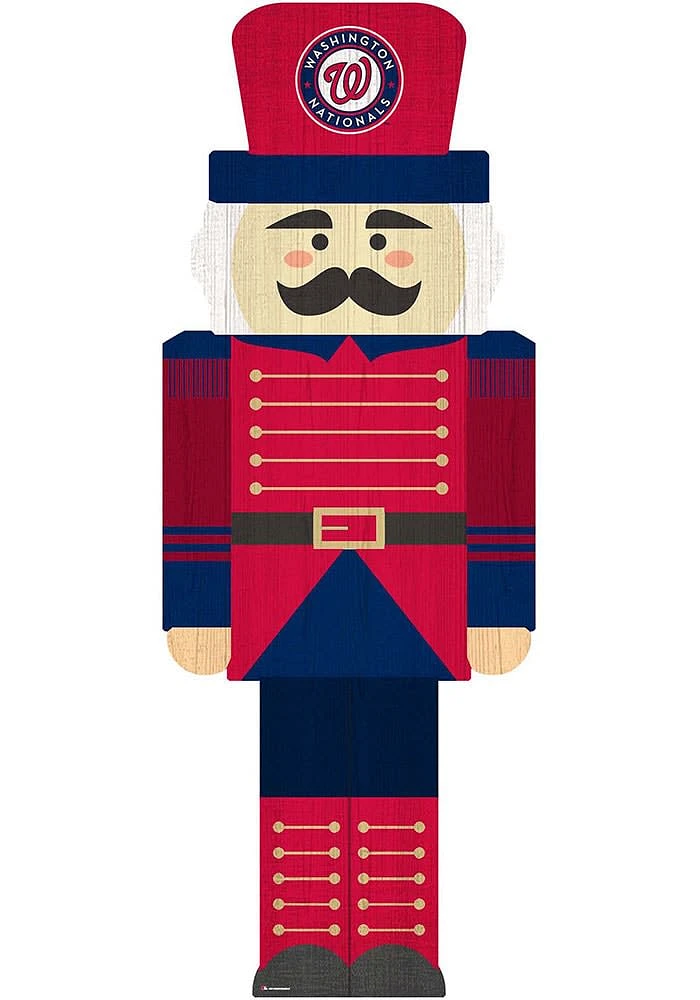 Washington Nationals 31 Inch Nutcracker Leaner Sign