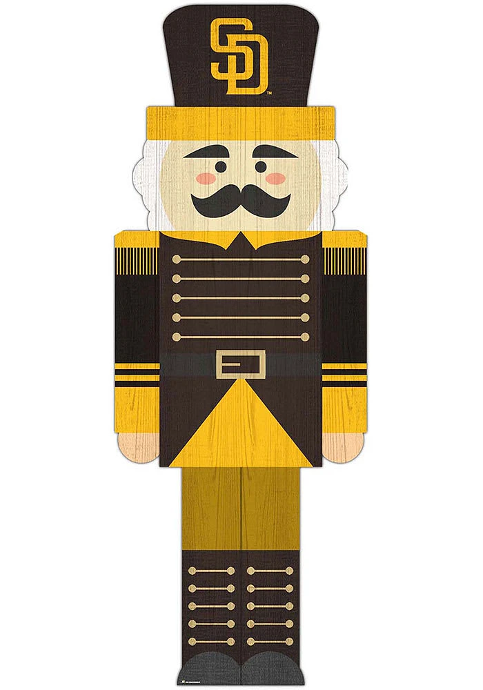 San Diego Padres 31 Inch Nutcracker Leaner Sign