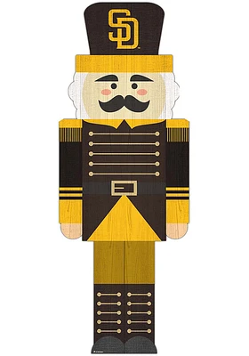San Diego Padres 31 Inch Nutcracker Leaner Sign