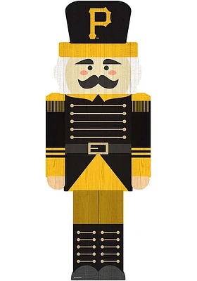 Pittsburgh Pirates 31 Inch Nutcracker Leaner Sign
