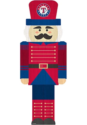 Texas Rangers 31 Inch Nutcracker Leaner Sign