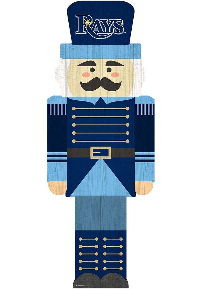 Tampa Bay Rays 31 Inch Nutcracker Leaner Sign