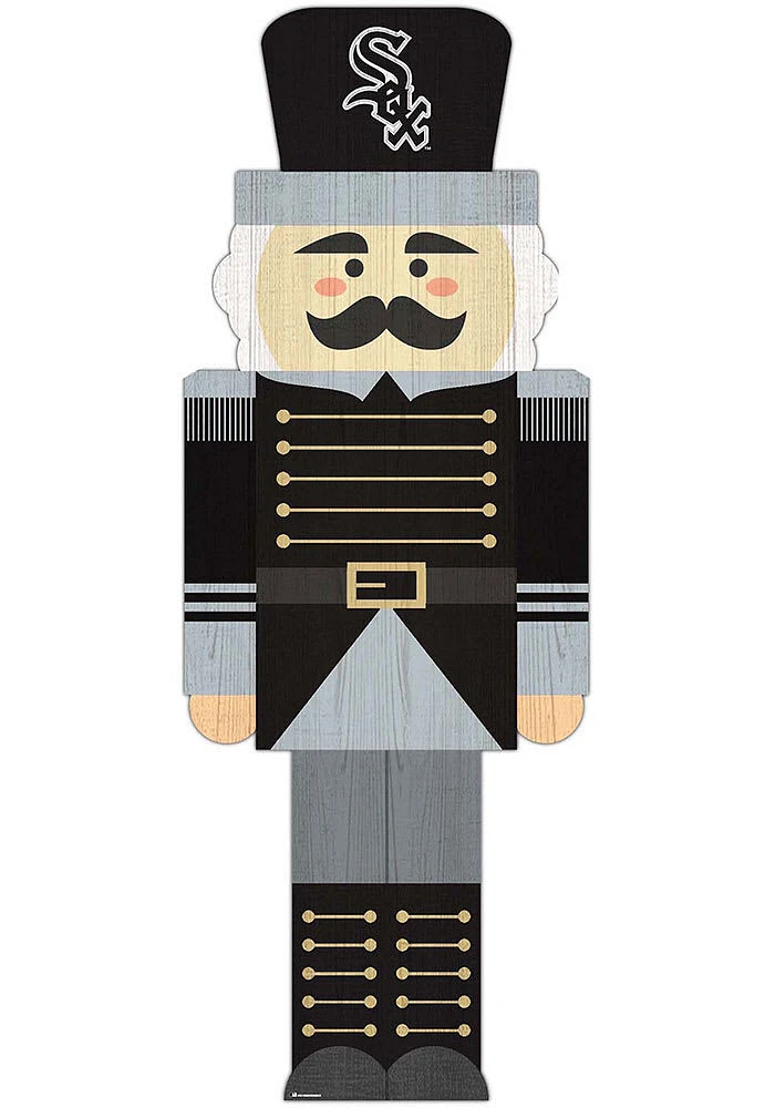 Chicago White Sox 31 Inch Nutcracker Leaner Sign