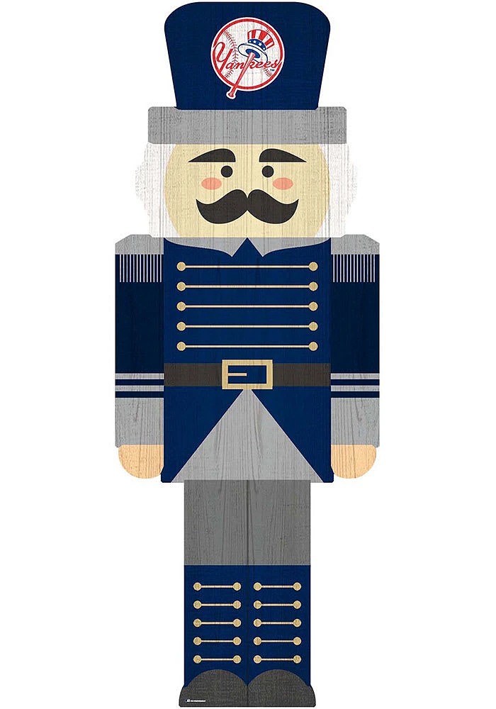 New York Yankees 31 Inch Nutcracker Leaner Sign