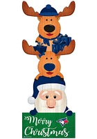 Toronto Blue Jays 31 Inch Santa Stack Leaner Sign