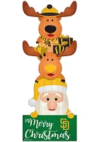 San Diego Padres 31 Inch Santa Stack Leaner Sign