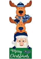 Tampa Bay Rays 31 Inch Santa Stack Leaner Sign