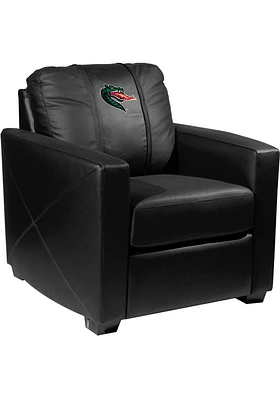 UAB Blazers Faux Leather Club Desk Chair - Black