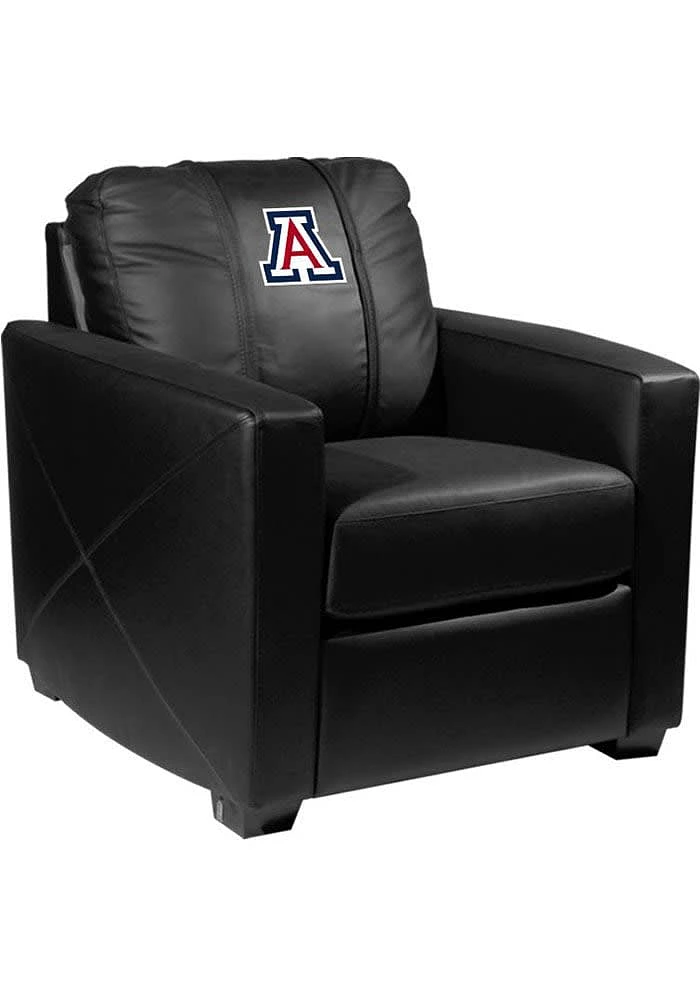 Arizona Wildcats Faux Leather Club Desk Chair - Black