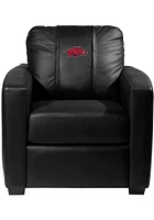 Arkansas Razorbacks Faux Leather Club Desk Chair - Black