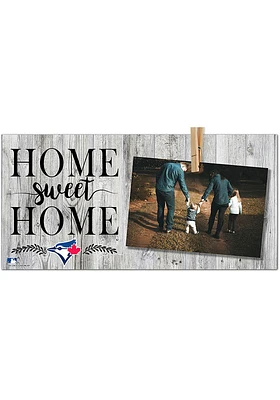 Toronto Blue Jays Home Sweet Home Clothespin Sign
