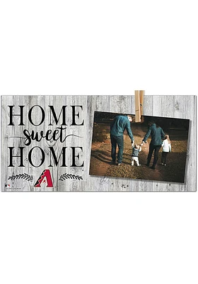 Arizona Diamondbacks Home Sweet Home Clothespin Sign