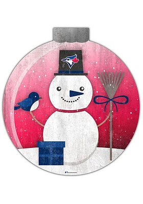 Toronto Blue Jays Snowglobe 12 Inch Sign