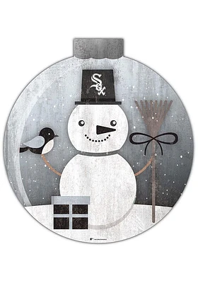 Chicago White Sox Snowglobe 12 Inch Sign