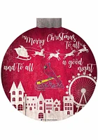 St Louis Cardinals Christmas Village Sign