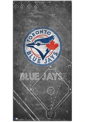 Toronto Blue Jays Chalk Playbook Sign