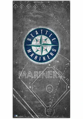 Seattle Mariners Chalk Playbook Sign