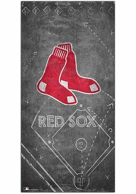 Boston Red Sox Chalk Playbook Sign