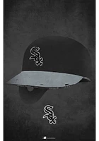 Chicago White Sox Ghost Helmet 17x26 Sign
