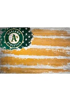 Oakland Athletics Flag 17x26 Sign