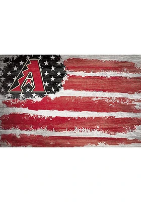 Arizona Diamondbacks Flag 17x26 Sign
