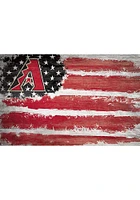 Arizona Diamondbacks Flag 17x26 Sign