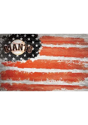 San Francisco Giants Flag 17x26 Sign
