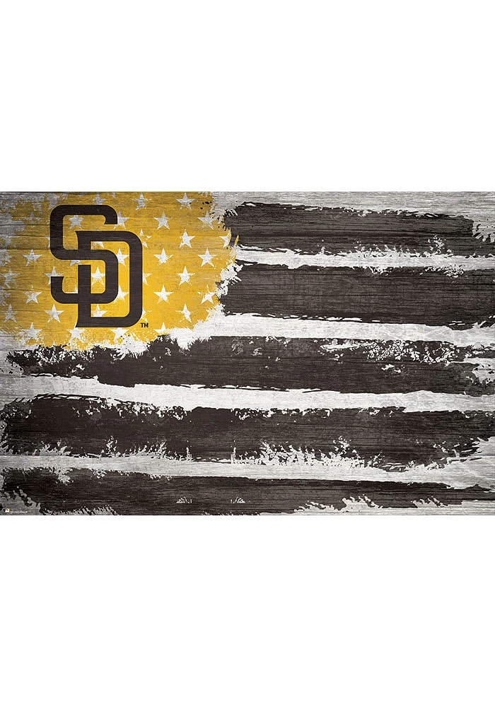 San Diego Padres Flag 17x26 Sign