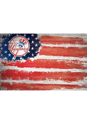 New York Yankees Flag 17x26 Sign