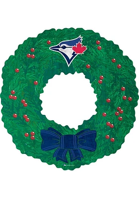 Toronto Blue Jays Team Wreath 16 Inch Sign