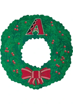 Arizona Diamondbacks Team Wreath 16 Inch Sign