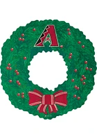 Arizona Diamondbacks Team Wreath 16 Inch Sign