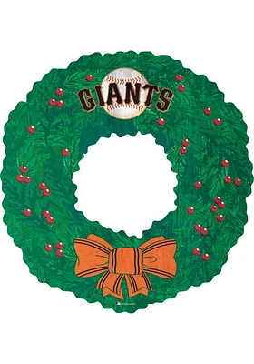 San Francisco Giants Team Wreath 16 Inch Sign