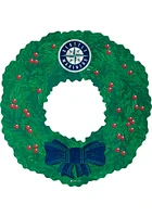 Seattle Mariners Team Wreath 16 Inch Sign