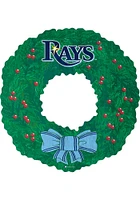 Tampa Bay Rays Team Wreath 16 Inch Sign