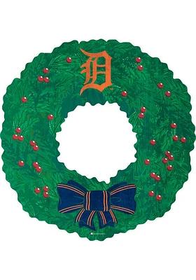 Detroit Tigers Team Wreath 16 Inch Sign