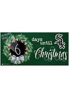 Chicago White Sox Chalk Christmas Countdown Sign