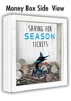 Miami Marlins Saving for Tickets Box Sign