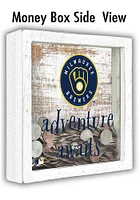 Milwaukee Brewers Adventure Awaits Box Sign