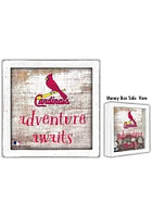 St Louis Cardinals Adventure Awaits Box Sign