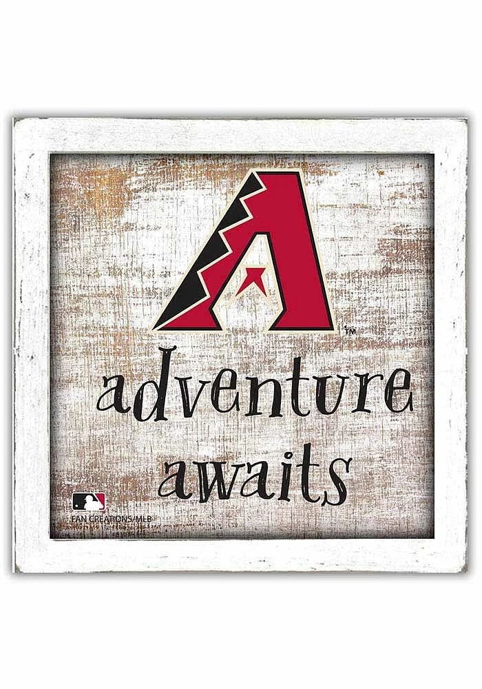 Arizona Diamondbacks Adventure Awaits Box Sign