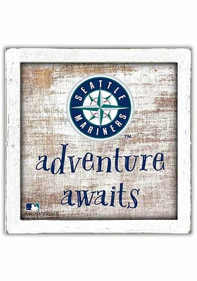 Seattle Mariners Adventure Awaits Box Sign