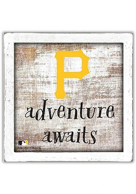 Pittsburgh Pirates Adventure Awaits Box Sign