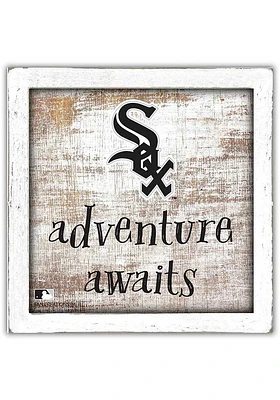 Chicago White Sox Adventure Awaits Box Sign