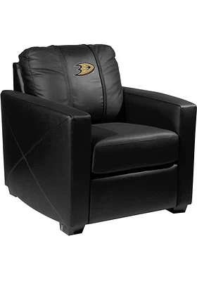Anaheim Ducks Faux Leather Club Desk Chair - Black
