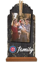 Chicago Cubs Family Clothespin Sign