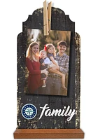 Seattle Mariners Family Clothespin Sign