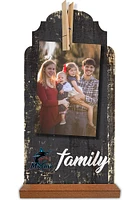 Miami Marlins Family Clothespin Sign