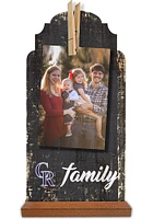 Kansas City Royals Family Clothespin Sign - Blue